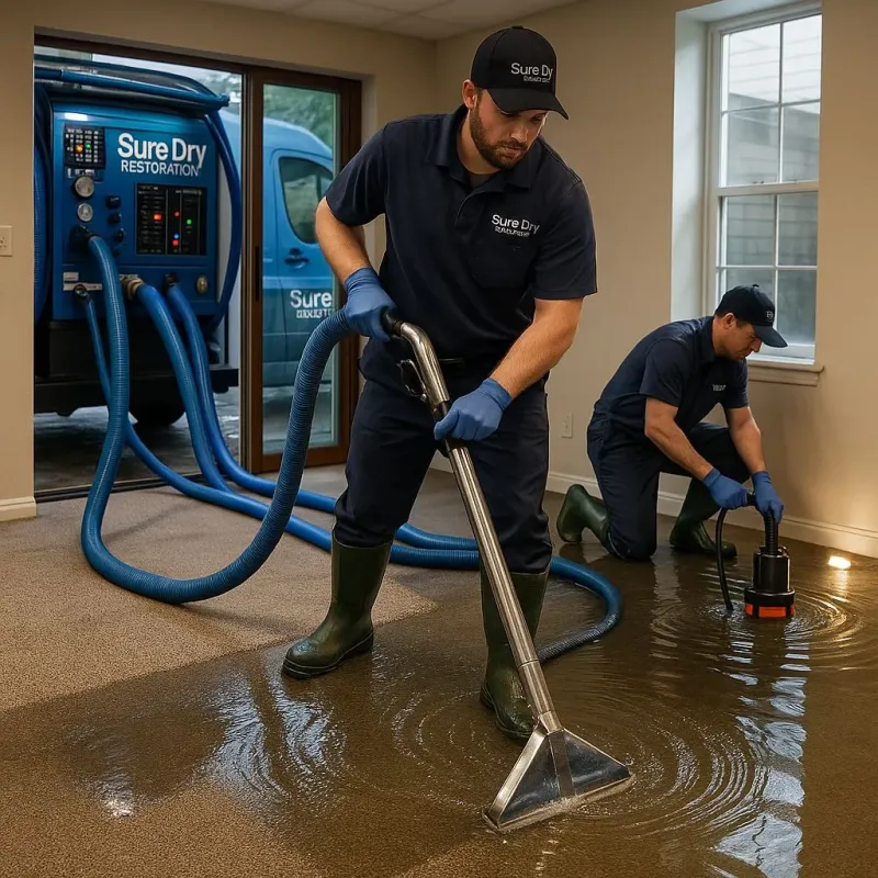 Water Extraction and Removal process in Machesney Park, IL